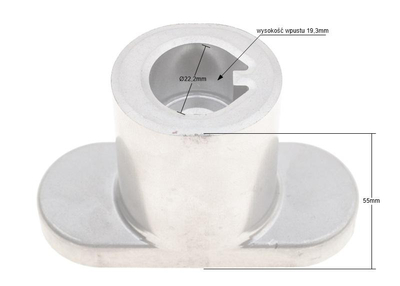 MTD lawn mower adapter bowl high 8R19-61