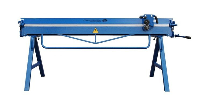 Bending machine for sheet metal roofing with cutting capability Prod-Masz ZGR-2000 /0.8mm