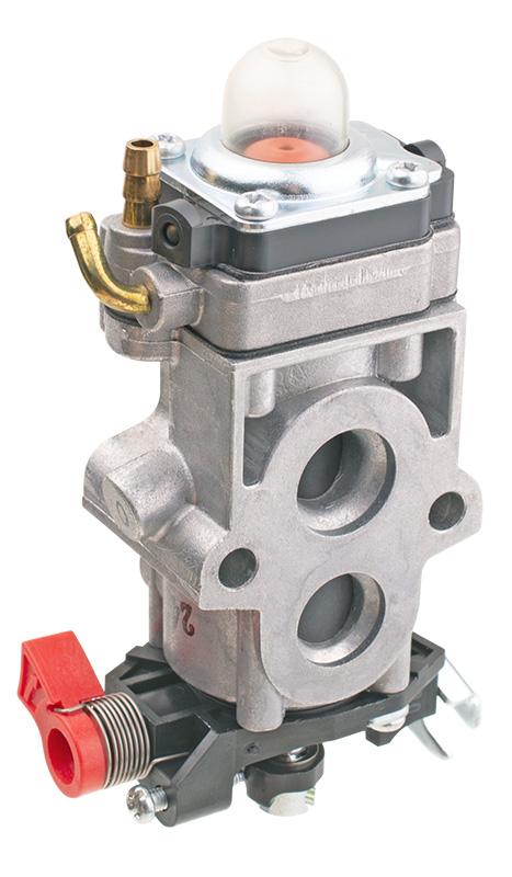 Zbliżenie na szczegóły gaźnika Kawasaki TJ45E