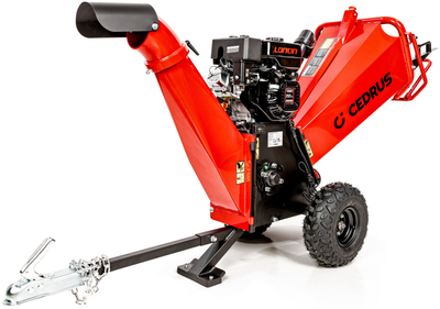 Cedrus RB02 PRO Rozdrabniacz Spalinowy Rębak do Gałęzi 12 cm Loncin 7 KM