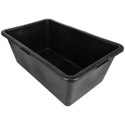 DEDRA 15B131 Rectangular Construction Trough, 80L, Concrete Mixing Trough