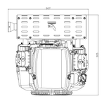 SILNIK LONCIN LC2V80FD-A SPALINOWY BENZYNOWY V-TWIN V2 27 KM DWUCYLINDROWY WAŁ POZIOMY WALCOWY 25,4 mm LONCIN 2V80 MOTOR HONDA ,VANGUARD , BRIGGS , KOHLER - EWIMAX - OFICJALNY DYSTRYBUTOR - AUTORYZOWANY DEALER LONCIN