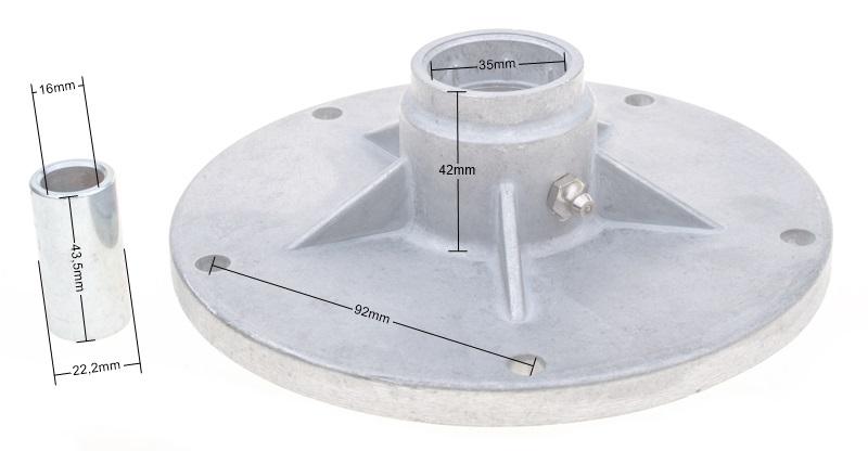 Adapter kosiarki Murray z dużą tulejką 8R69-01 - zdjęcie 3