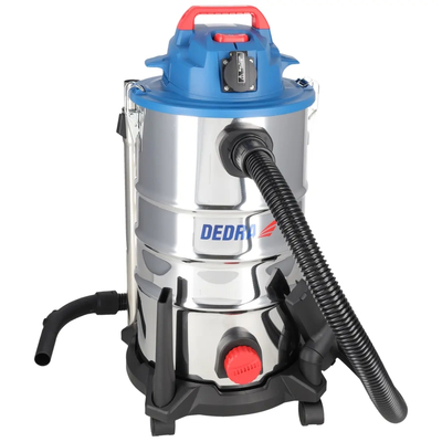 DEDRA DED6612 Odkurzacz warsztatowy przemysłowy 1400W 30L sucho/mokro rura metal teleskop