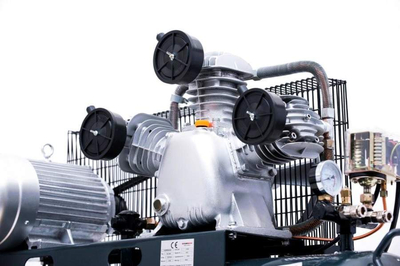 SPRĘŻARKA POWIETRZA TŁOKOWA KOMPRESOR TŁOKOWY OLEJOWY JAGER GERMAN 200L 8BAR 549L/Min 400V Mocna Rzecz