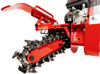 CEDRUS KP02 DR-TR-70 SHOOTING SHOVER FOR GARDENING SPRINEL MINICOPPER FOR LAYING PIPES, WIRES, CABLES, etc. 6.5 hp / 45 cm - EWIMAX - OFFICIAL DISTRIBUTOR - AUTHORIZED DEALER CEDRUS