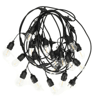 ZAHRADNÍ GIRLANDA 10M, 20 LED ŽÁROVEK, 220V DEDRA
