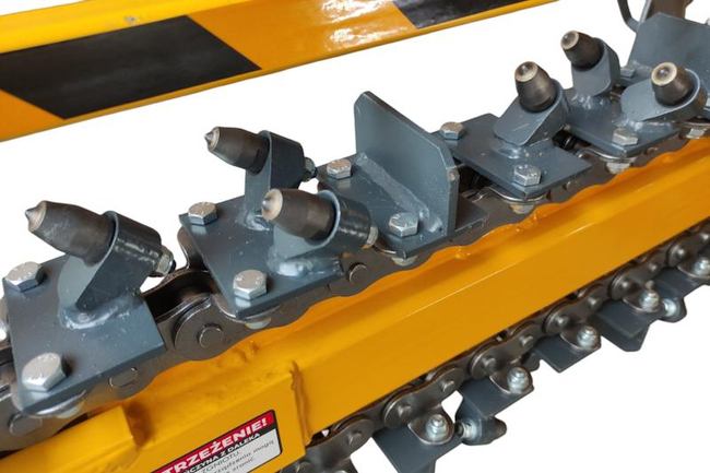 MASTERCUT KL15-70 SPRINOUS GARDEN SHOVER MINICOPPER for laying pipes, conduits, cables, etc. 15 hp / 60cm