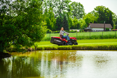 CEDRUS C-TRAC 92HC Rear-Dump Self-Propelled Lawn Mower with 92cm HYDROSTAT RECYCLING VELOPMENTS C-TRAC-92HC EWIMAX OFFICIAL DISTRIBUTOR - AUTHORIZED DEALER CEDRUS