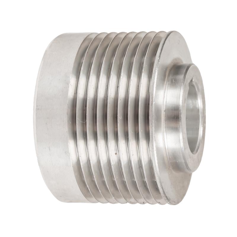 Koło pasowe Vonblon POR10-0236 - widok z boku, rowki prowadzące