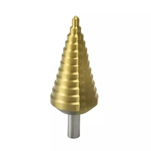 Step drill bit 6-38mm, HSS,TiN