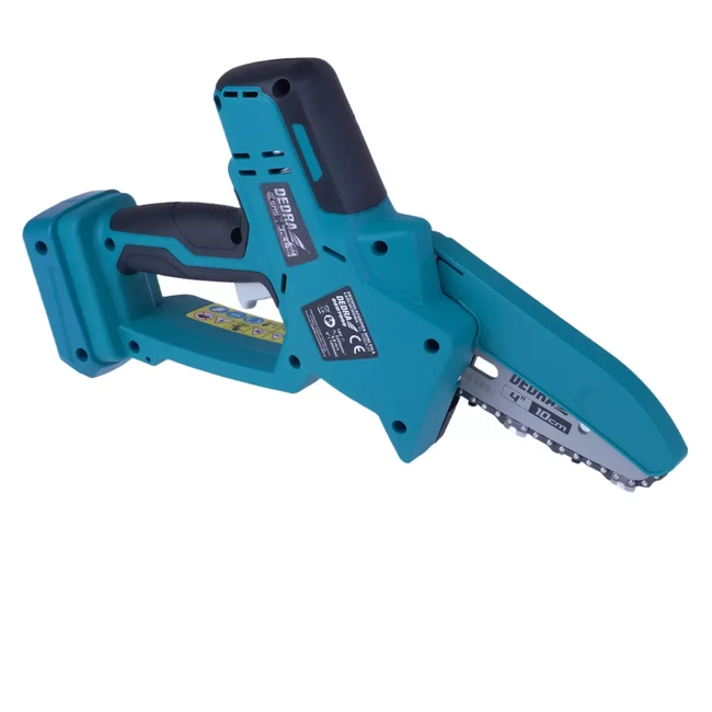 MINI PIŁA ŁAŃCUCHOWA AKUMULATOROWA DEDRA SAS+ALL DED7099 18V, PROWADNICA 4"