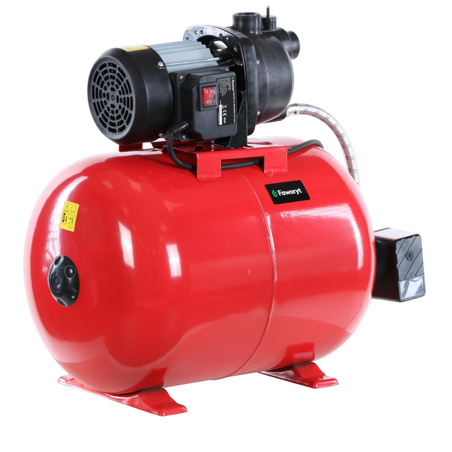 FAWORYT FH1250 HYDROPHORE 1200W WITH 50L TANK WATER PUMP HYDROPHORE WITH 50L TANK GARDEN IRRIGATION PUMP