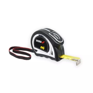 Measure 8m/25mm, auto - lock, nylon tape, pendant