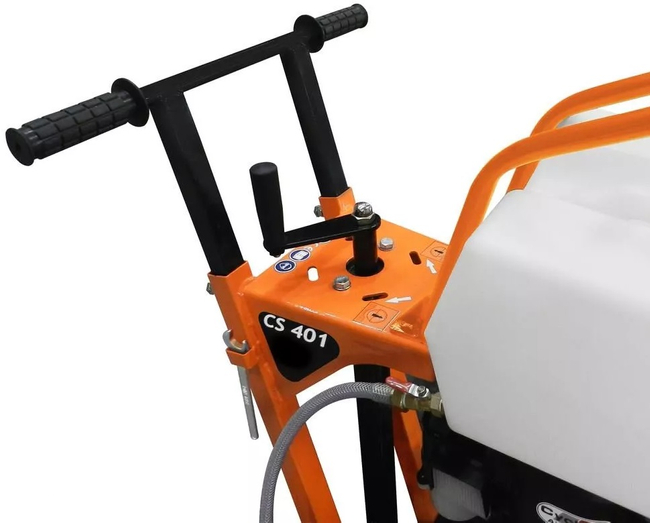 NORTON CLIPPER CS401 P9 SPRINKLING HAND CUTTING BLADES saw for asphalt concrete Ø 400mm 9HP - OFFICIAL DISTRIBUTOR - AUTHORIZED DEALER NORTON CLIPPER