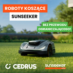 Sunseeker X3 Gen 2 RTK Elite - Robot Koszący do 800m2