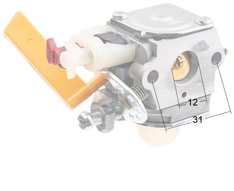 Gaźnik Homelite ST525/podkaszarki C1U-H48A zdjęcie 4