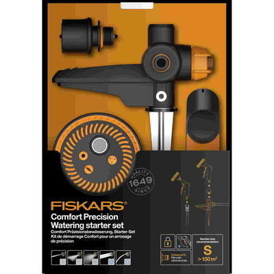 Fiskars Comfort 1070830 zestaw startowy do precyzyjnego nawadniania ogrodu