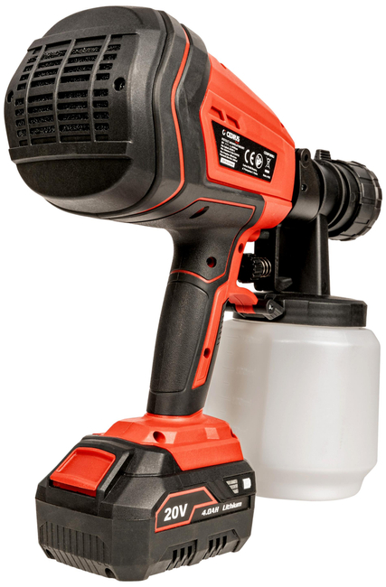 CEDRUS SP1000Li AGREGAT PISTOLET MALARSKI AKUMULATOROWY KOMPRESOR DO MALOWANIA NATRYSKOWEGO CEDSP1000LI 20V POWER+ OFICJALNY DYSTRYBUTOR - AUTORYZOWANY DEALER CEDRUS