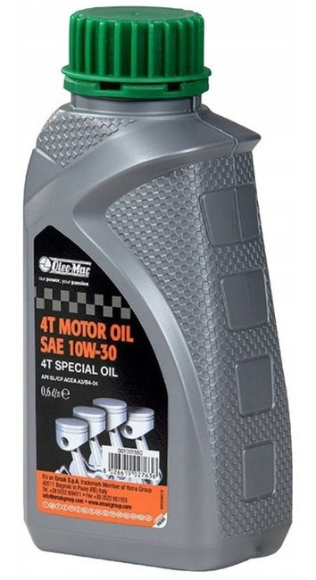 OLEO-MAC 10W30 4T ENGINE OIL 10W-30 SAE30 0,6L FOR MOTORIZERS,TRAILERS,AGGREGATES,SOILWAYS,MOWS NAC,OLEO-MAC, STIHL, Briggs B&S,HONDA,SUBARU 001001550