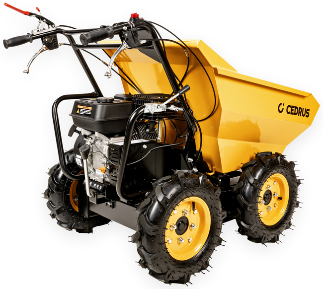 CEDRUS TR300 GARDEN CONSTRUCTION TRUCKER TRANSPORTER 4x4 dump truck - OFFICIAL DISTRIBUTOR - AUTHORIZED DEALER CEDRUS