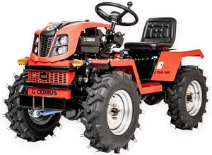 CEDRUS C-TUR 18B 4x4 MINI ZEMĚDĚLSKÝ TRAKTOR SPRINIC MULTIFUNKČNÍ LONCIN LC192FD 18HP 4x4 - OFICIÁLNÍ DISTRIBUTOR - AUTORIZOVANÝ PRODEJCE CEDRUS