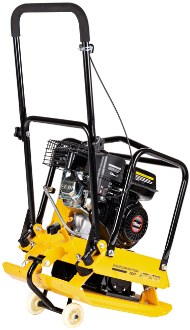 KOMPAKTOR CEDRUS ZG07 SPRINAL GRADES 96 KG / 6,5 HP + TRANSPORTNÍ KOLA + SILIKONOVÝ MATERIÁL - Ploché hrany - EWIMAX - OFICIÁLNÍ DISTRIBUTOR - AUTORIZOVANÝ PRODEJCE CEDRUS