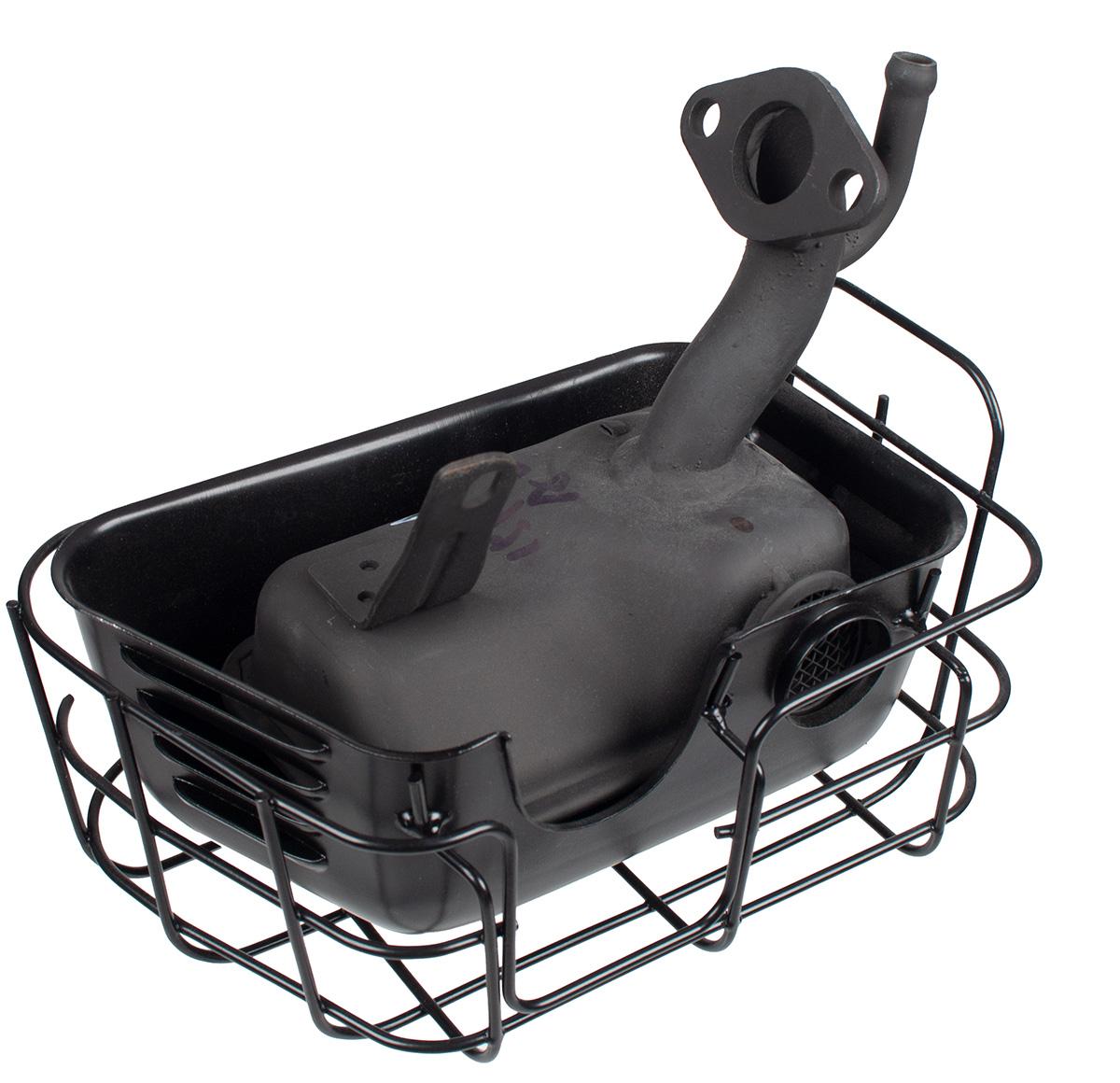 Tłumik Rato silnik R100 18100-Z510810-01A9 widok przyłącza