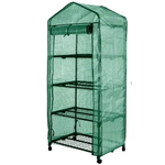 DEDRA N04721 Szklarnia ogrodowa regałowa miniszklarnia PE 69x49x160 cm balkon taras