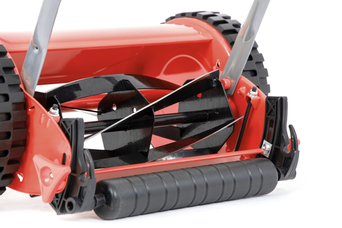 Mechanizm tnący wrzecionowy kosiarki Faworyt TKR300 – zbliżenie ostrzy