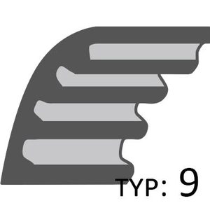 Pasek MTD napęd noży /20x1453/ L&G A-7540246