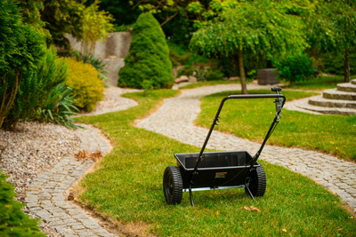 CEDRUS SP31516 SIEWNIK ROZSIEWACZ OGRODOWY DO NASION NAWOZÓW NAWOZU SOLI PIASKU 27kg  / 60cm