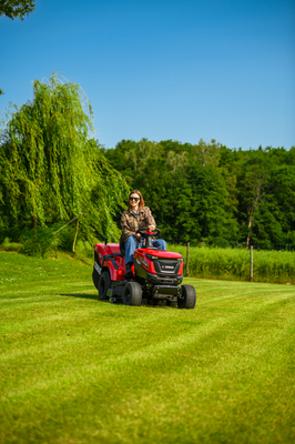 CEDRUS C-TRAC 92HC Rear-Dump Self-Propelled Lawn Mower with 92cm HYDROSTAT RECYCLING VELOPMENTS C-TRAC-92HC EWIMAX OFFICIAL DISTRIBUTOR - AUTHORIZED DEALER CEDRUS