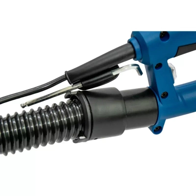 MANUAL GYPSUM GRINDER LED DEDRA DED7764 750W, BLADE 180MM, FOR GYPSUM DRYWALL, WITH SUCTION