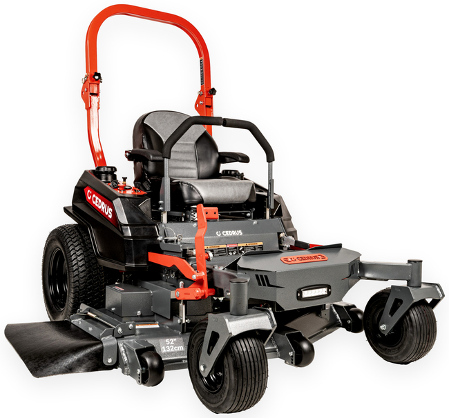 CEDRUS C-TRAC Z132 52 ZERO-TRACK ZAHRADNÍ TRÁVNÍK ZERO TURN 132cm 27 hp LONCIN LC2P82F V-TWIN dvouválcový travní traktor - OFICIÁLNÍ DISTRIBUTOR - AUTORIZOVANÝ PRODEJCE