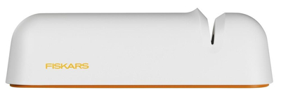 Fiskars Roll-Sharp FF 1014214 biała ostrzałka ceramiczna do noży kuchennych