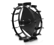 HECHT 8001004 METALOWE KOŁA ŁOPATKOWE 2 SZTUKI DO GLEBOGRYZARKI HECHT 785, 790, 795, 790BS 