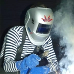 SAMOZATMÍVACÍ SVÁŘEČSKÝ KŠILT DEDRA DES003 2-FUNKČNÍ, HLEDÁČEK: 98X43MM, 2 SENZORY