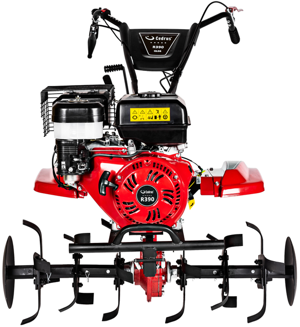 CEDRUS GL06 SPRELINAL PLOTTILLER 13hp / 135cm TRAILER + LARGE WHEELS PUSHED FOR FREE - EWIMAX - OFFICIAL DISTRIBUTOR - AUTHORIZED DEALER CEDRUS