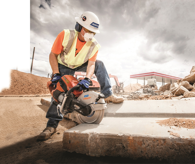 NORTON CLIPPER CP514 iLube ruční, spalovací pila na beton, asfalt a profesionální beton Ø 350 mm 5,4 HP AUTORIZOVANÝ prodejce NORTON CLIPPER