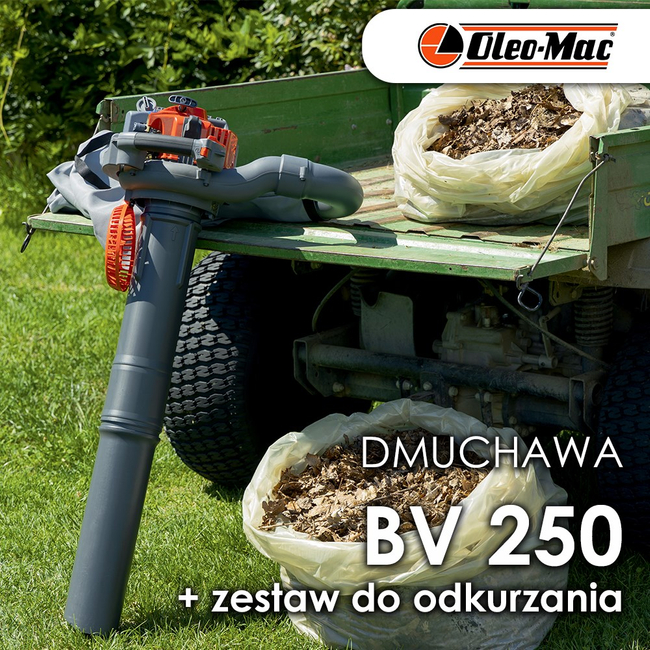 OLEO MAC BV 250 PETROL HOOVER GARDEN LEAF BLOWER PREMIUM CLASS 56609001E5 EWIMAX-OFICIÁLNÍ DISTRIBUTOR - AUTORIZOVANÝ PRODEJCE OLEO-MAC