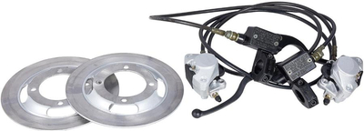 MASTERCUT MC370-17 BRAKE DISCS PAIR KPL FOR MASTERCUT MC370 SINGLE AXLE TRACTOR / CEDRUS TJ01,TJ02