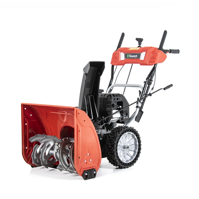 FAWORYT RO61 RE COMPACTOR VEHICLE SNOW CLEANER RATO 209cc LED snowplow 5.5KM