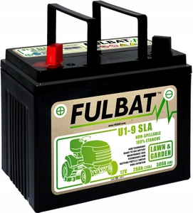 FULBAT U1-9 Garden Tractor Battery 12V 28Ah 300A L+ SLA/AGM 550901 - OFFICIAL DISTRIBUTOR - AUTHORIZED DEALER CEDRUS