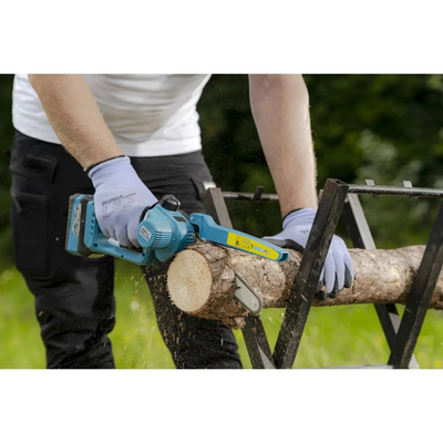 DEDRA DED7181S Mini piła łańcuchowa 8" 18V pilarka akumulatorowa bezszczotkowa 20 cm