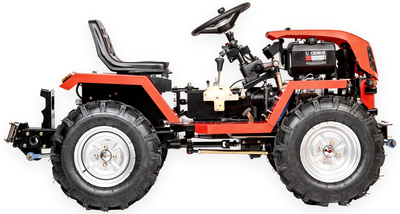 CEDRUS C-TUR 18D 4x4 MINI ZEMĚDĚLSKÝ TRAKTOR SPRINAL MULTI-FUNCTIONAL DIESEL KAMA 195FE 18KM 4x4 - OFICIÁLNÍ DISTRIBUTOR - AUTORIZOVANÝ PRODEJCE CEDRUS