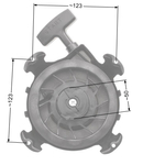 B&S 8HP Industrial Plus starter zam zam. 693900 390391 NZ540
