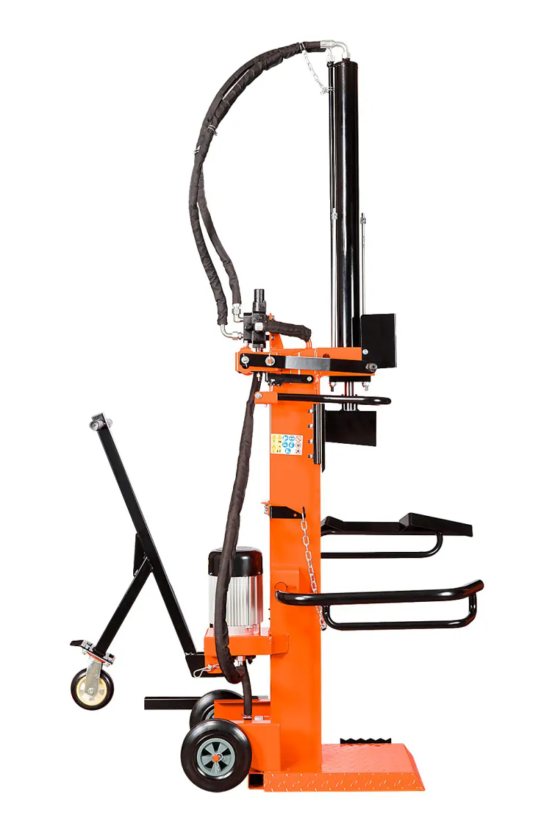 Łuparka ELD10 OO-OTHELD10 – widok boczny i podstawa robocza