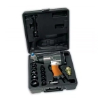 PANSAM A533161 Klucz pneumatyczny udarowy 1/2" 310Nm, zakrętarka +10 nasadek, walizka