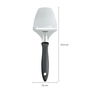 Skrawak do sera FISKARS Essential 21,5 cm – ręczny skrawak do sera żółtego i twardego